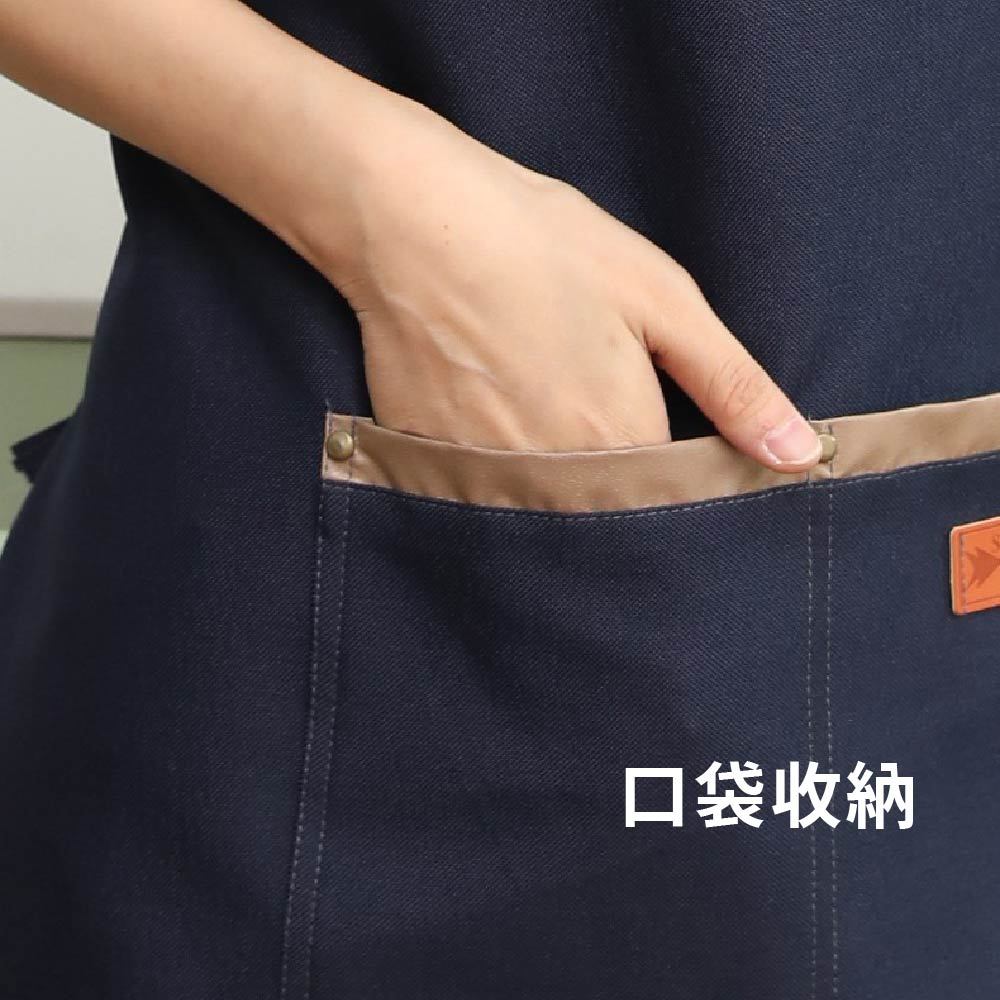 工作圍裙 日式圍裙 圍裙 日系圍裙【Ho覓好物】廚師圍裙 牛仔圍裙 圍裙 工業風圍裙 咖啡廳圍裙 JP1984, , large