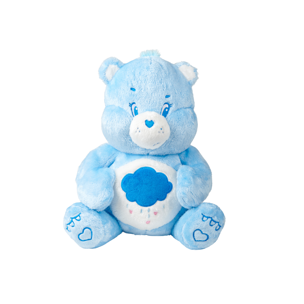 Care Bears doll blanket set-blue, , large