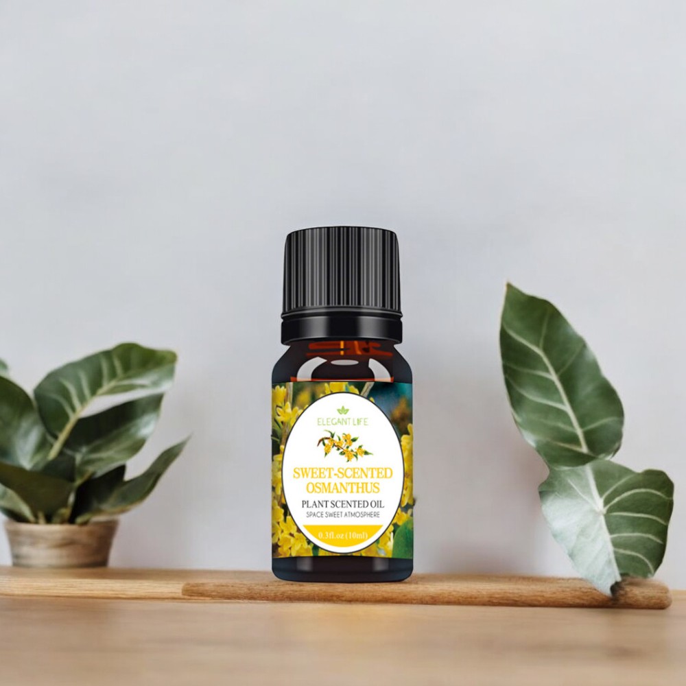 植物精油【桂花精油 10ml】 芳香精油 香氛 精油 香氛精油 水溶性 天然萃取 薰衣草 玫瑰 小蒼蘭 擴香, , large