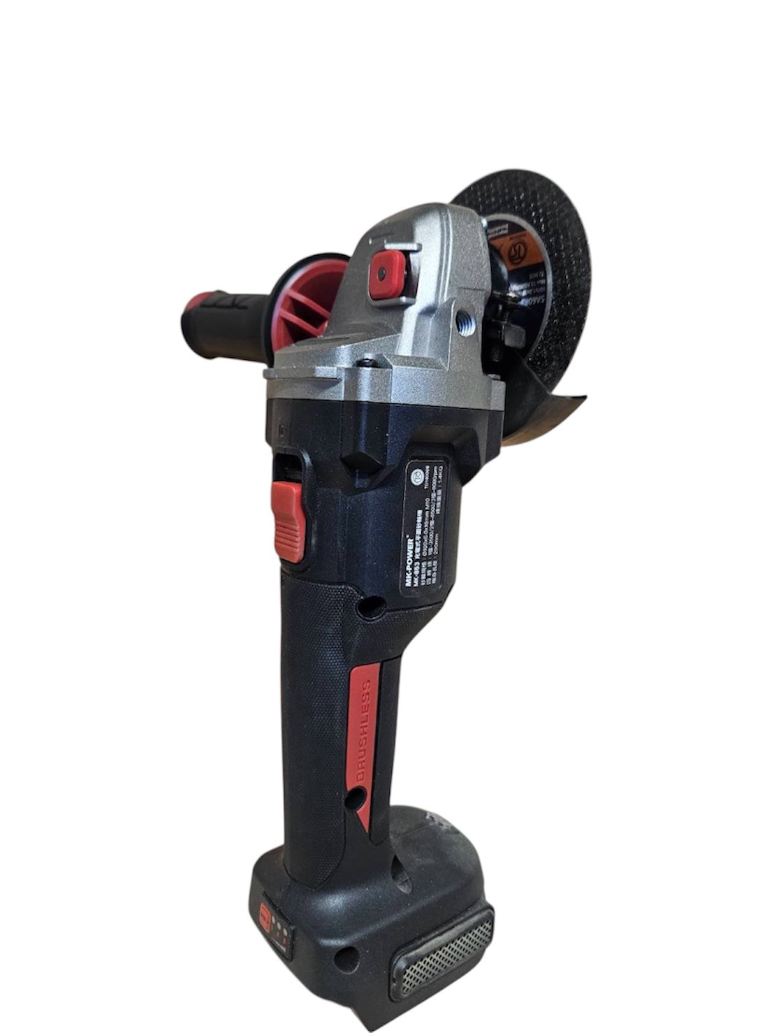 WIN五金 MK-POWER <MK853+4.0電池組> 緩加速4英吋無刷砂輪機 細柄砂輪機 研磨機 切割機 切斷機 四英吋平面砂輪機, , large