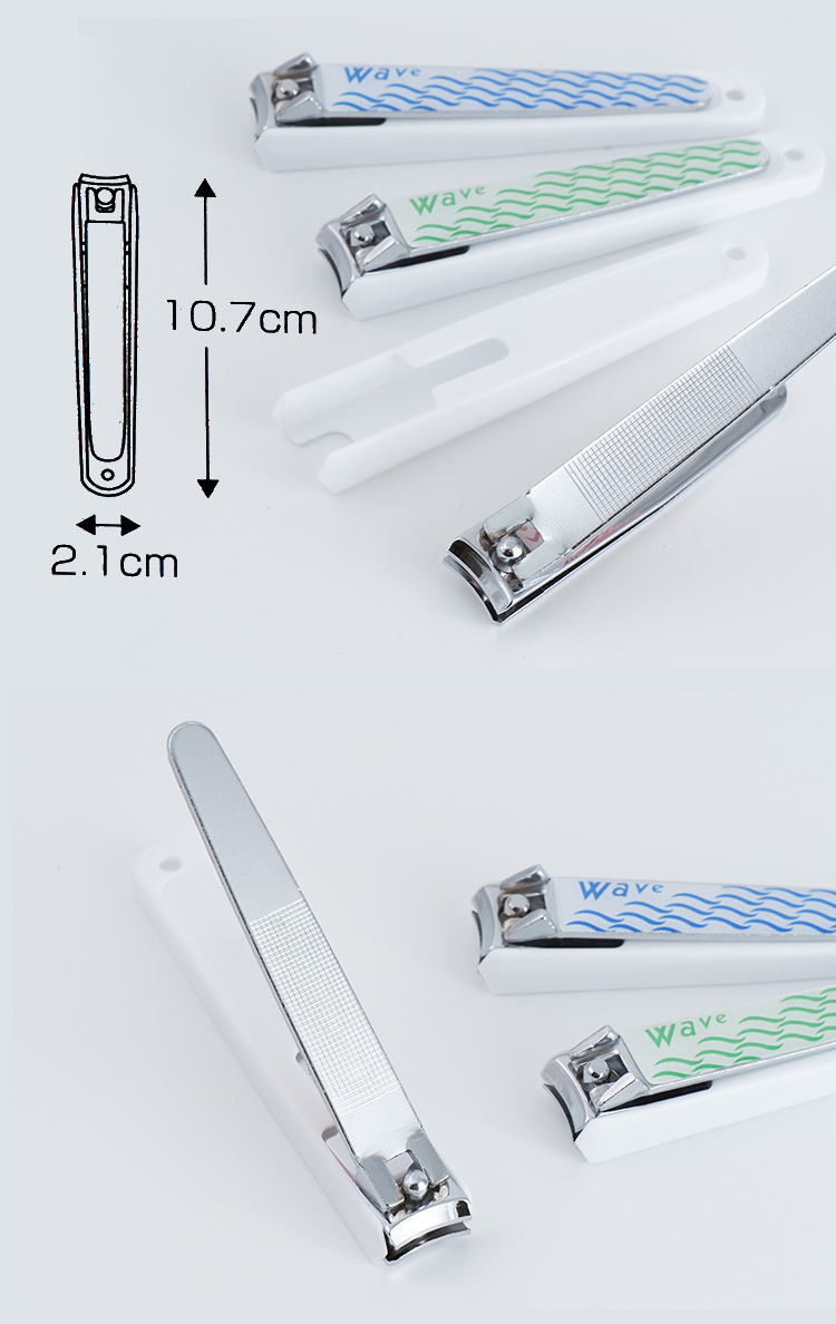 日本進口特大指甲剪-波紋-2支, , large