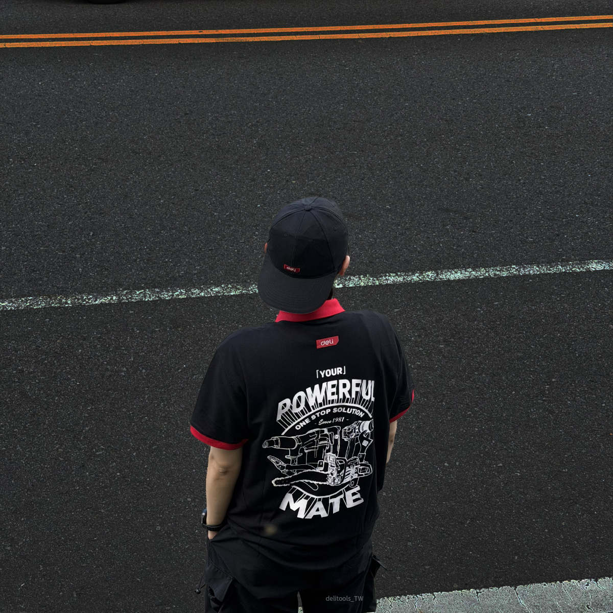 【deli tools】Workwear Polo Shirt / T-Shirt-S SIZE, , large