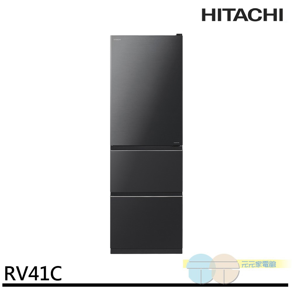 HITACHI 日立 394公升 變頻三門冰箱 RV41C 星燦灰BBK 星燦金CNX, , large