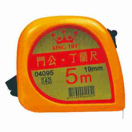 徠福 彩色門公捲尺(5m四用19mm)NO.4095, , large