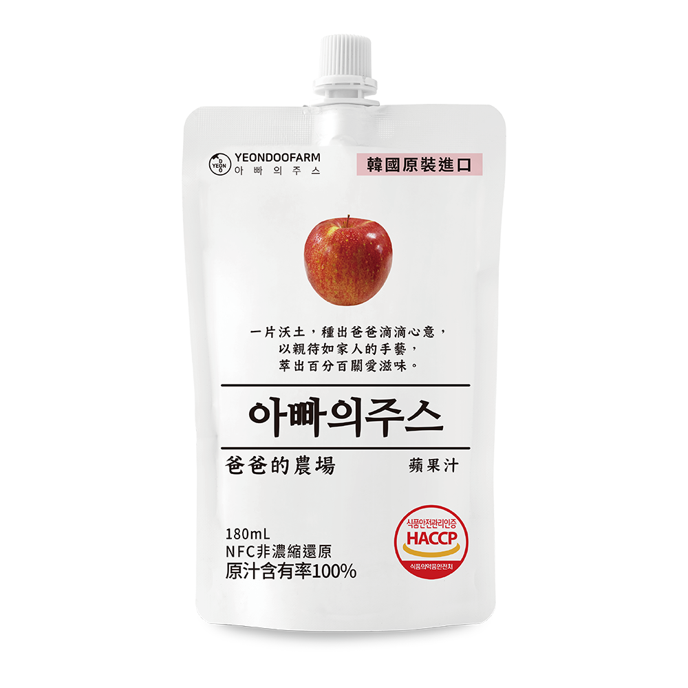 Papas 100 Apple Juice(NFC)180ml, , large