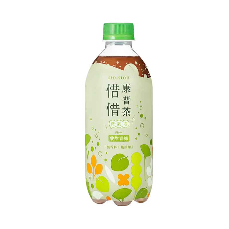 惜惜康普茶青梅氣泡 420ml, , large