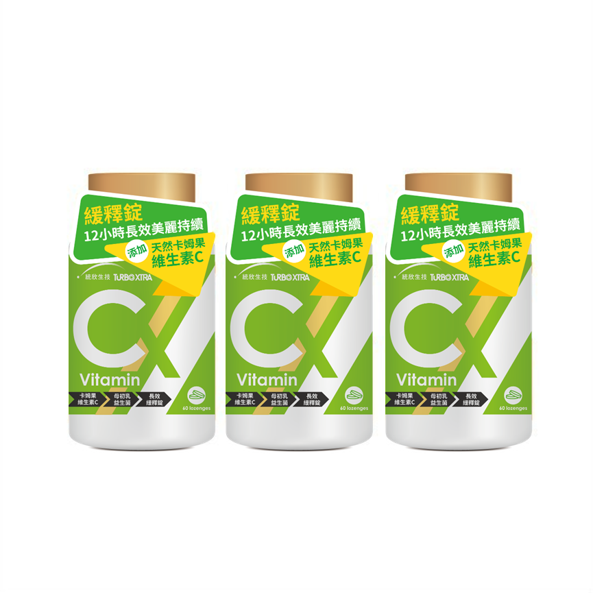 [統欣生技]TX維生素C(60錠/瓶)&times;3瓶, , large