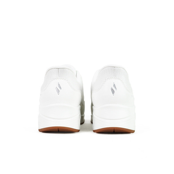 Kixpress-Skechers Uno 女 運動休閒鞋 寬楦 瞬穿 增高 舒適 穿搭 白 [177117WWHT], , large