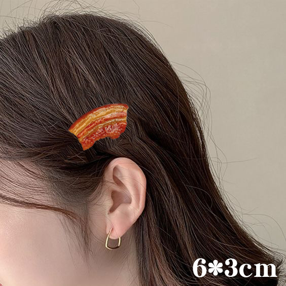 Food Shaped Hair Clip, , large