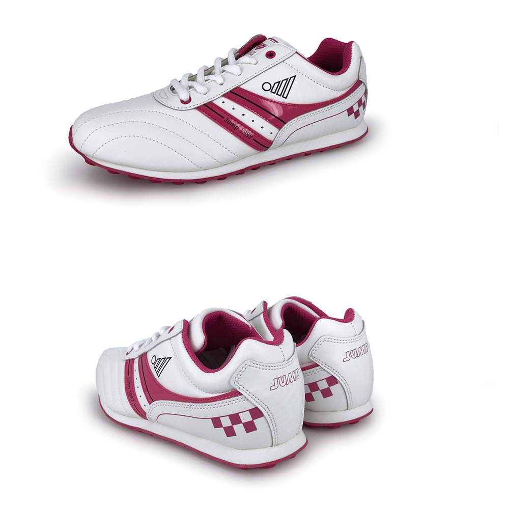 JUMP將門 女運動鞋 女鞋 慢跑鞋 休閒鞋 MIT 台灣製造 透氣 反光 仿釘鞋底 抗菌 除臭 吸濕 排汗 防滑 白粉, , large