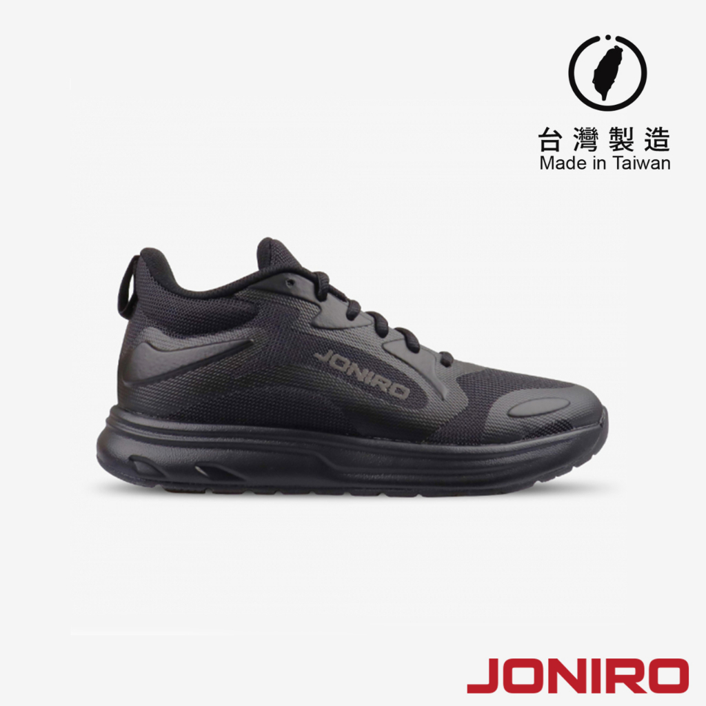 【JONIRO】台灣製造 Buzzer 復古籃球鞋 老爹鞋 黑色 經典 潮感十足 百搭 街頭/ 日常(部分鞋款有現貨), , large