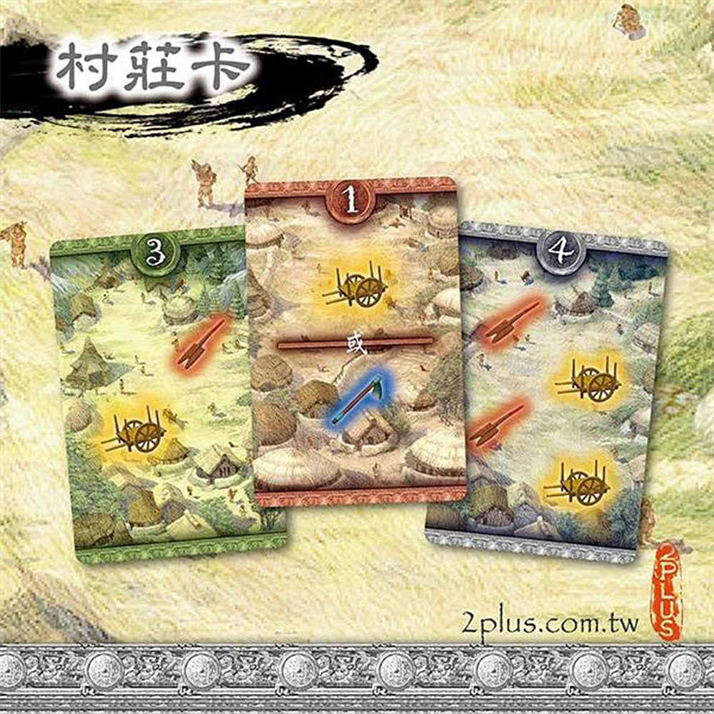 【龍品文創】大富翁 Z605 (桌遊)大禹治水, , large