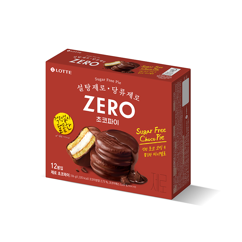 LOTTE ZERO Choco Pie, , large