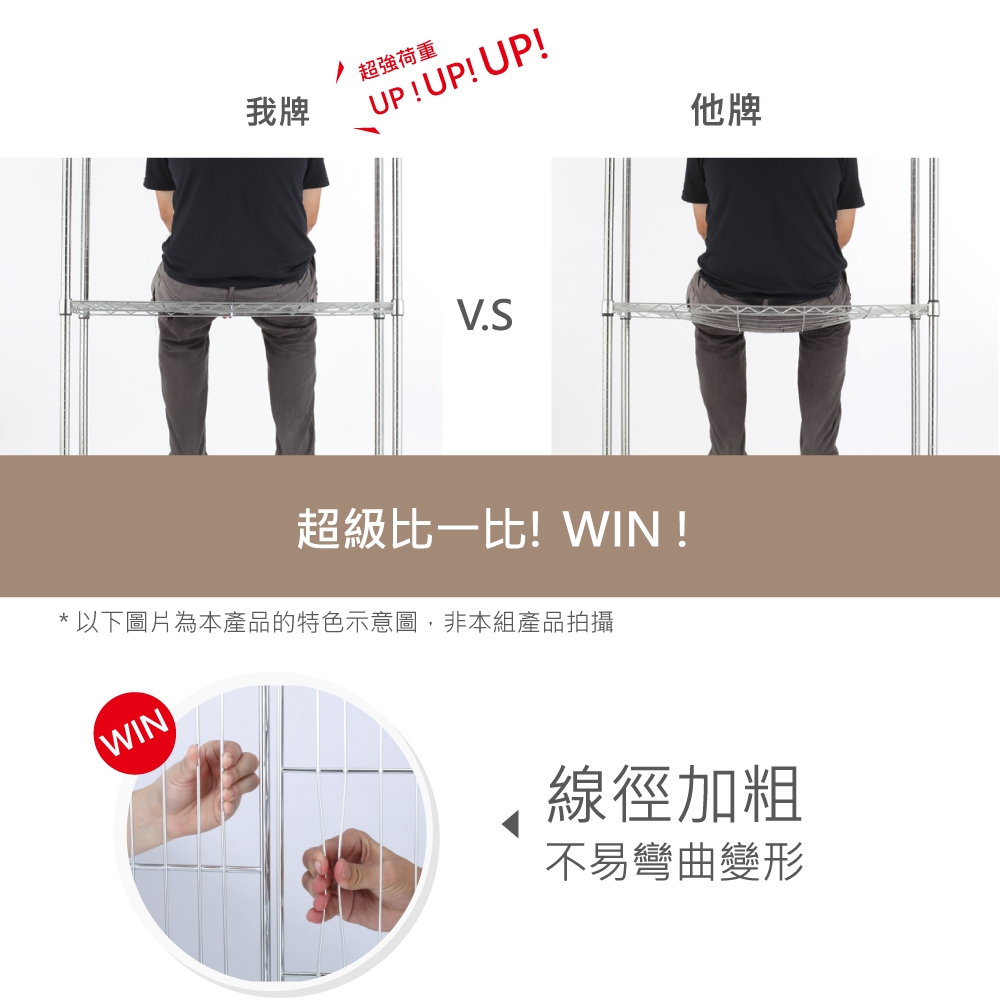 【KIWISH】43X28X180H 黑色五層架 鐵架 層架 收納架 倉儲架 鐵力士架 波浪架 免工具 架子 置物架, , large