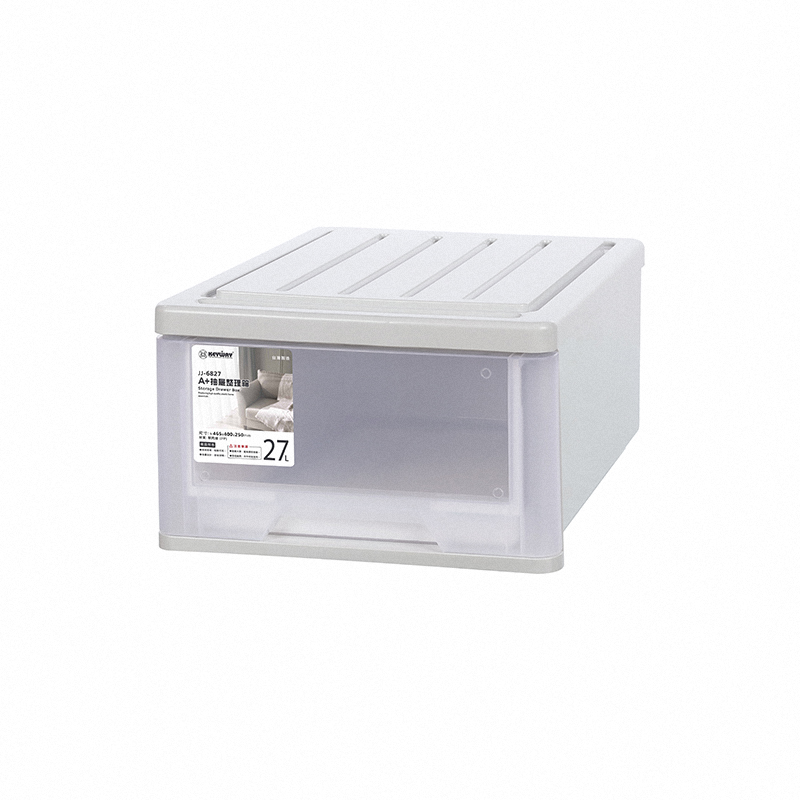 JJ-6827 A+抽屜整理箱27L, , large