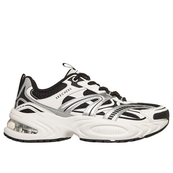 Kixpress-Skechers 思克威爾 Uno Ryze 女 運動休閒鞋 舒適 穿搭 黑 白 [177606WBK], , large