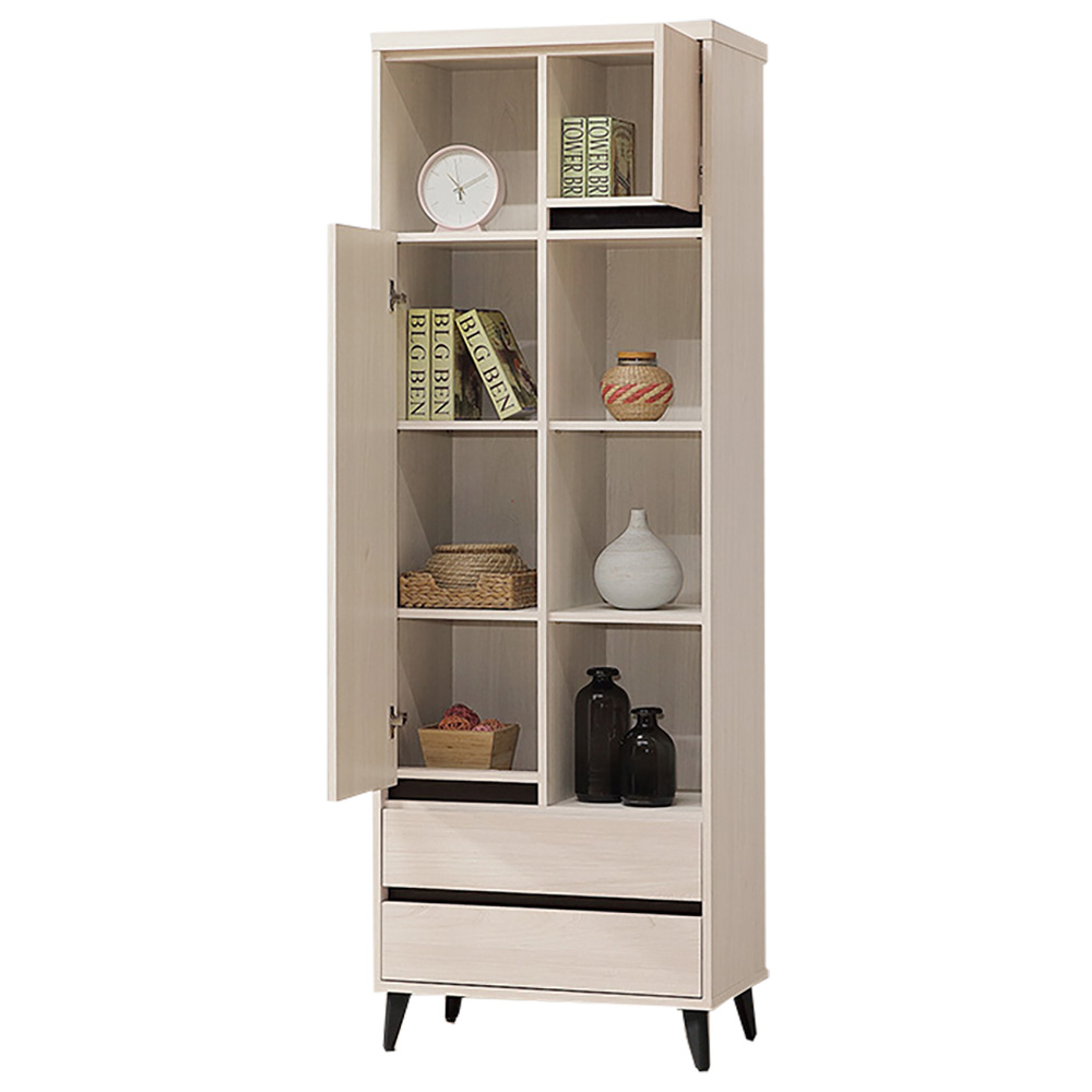 【Hampton 漢汀堡】曼帛白榆木2尺高櫃, , large