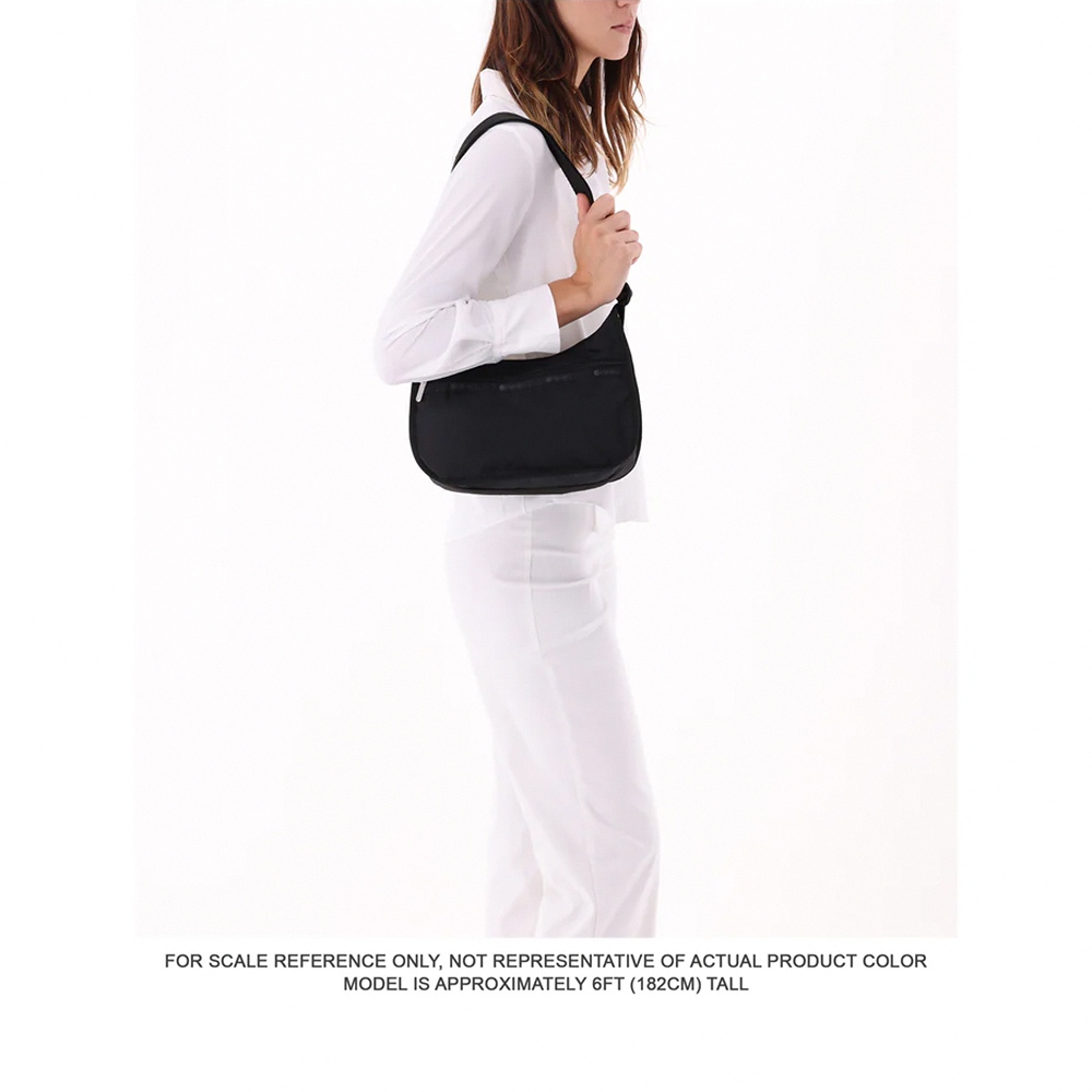 |快速出貨|Lesportsac Classic Hobo 經典斜背包 送禮-夜幕灰, , large
