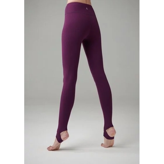 YOGA FLOW Basia Pants - 長版修身踩腳褲 - 深紫 Dark Purple, , large