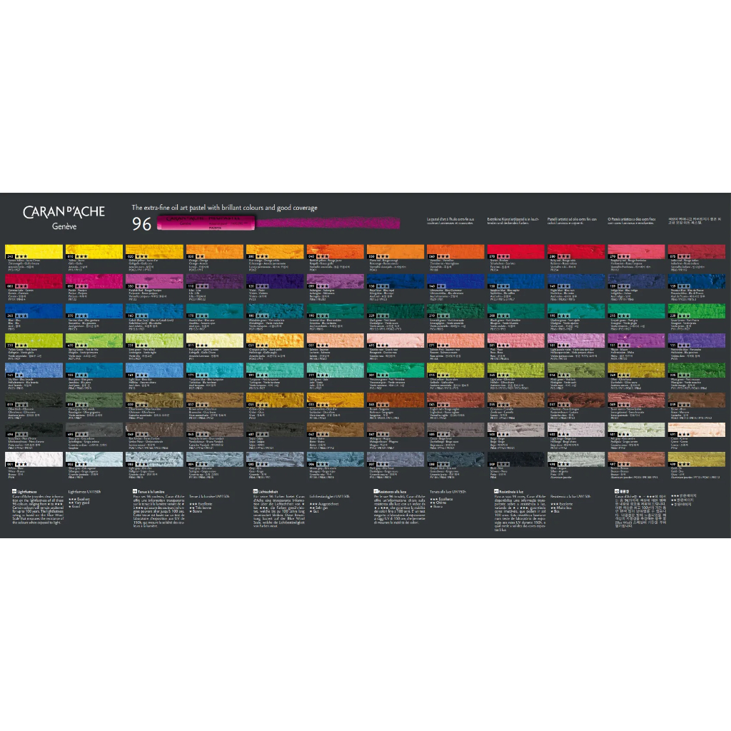 *需預訂請聊聊瑞士CARAN D'ACHE卡達 NEOPASTEL® 專家級油性粉彩-12色(7400.312), , large