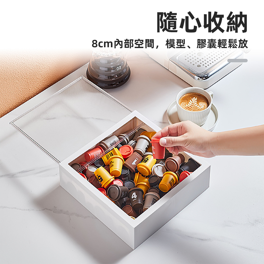 【上手家居】壁掛立體相框 深8cm 白色(相框/中空相框/壁掛展示盒/永生花相框/乾燥花相框/宜家相框), , large