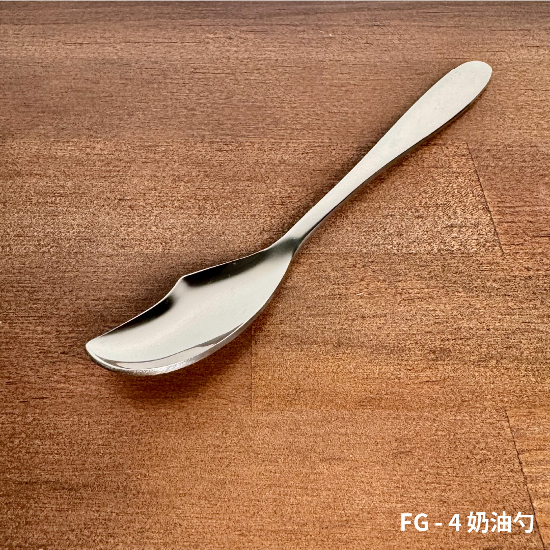 日本 ASAHI｜日本製｜18-10 不鏽鋼 奶油勺｜Family Gourmet｜FG-4, , large