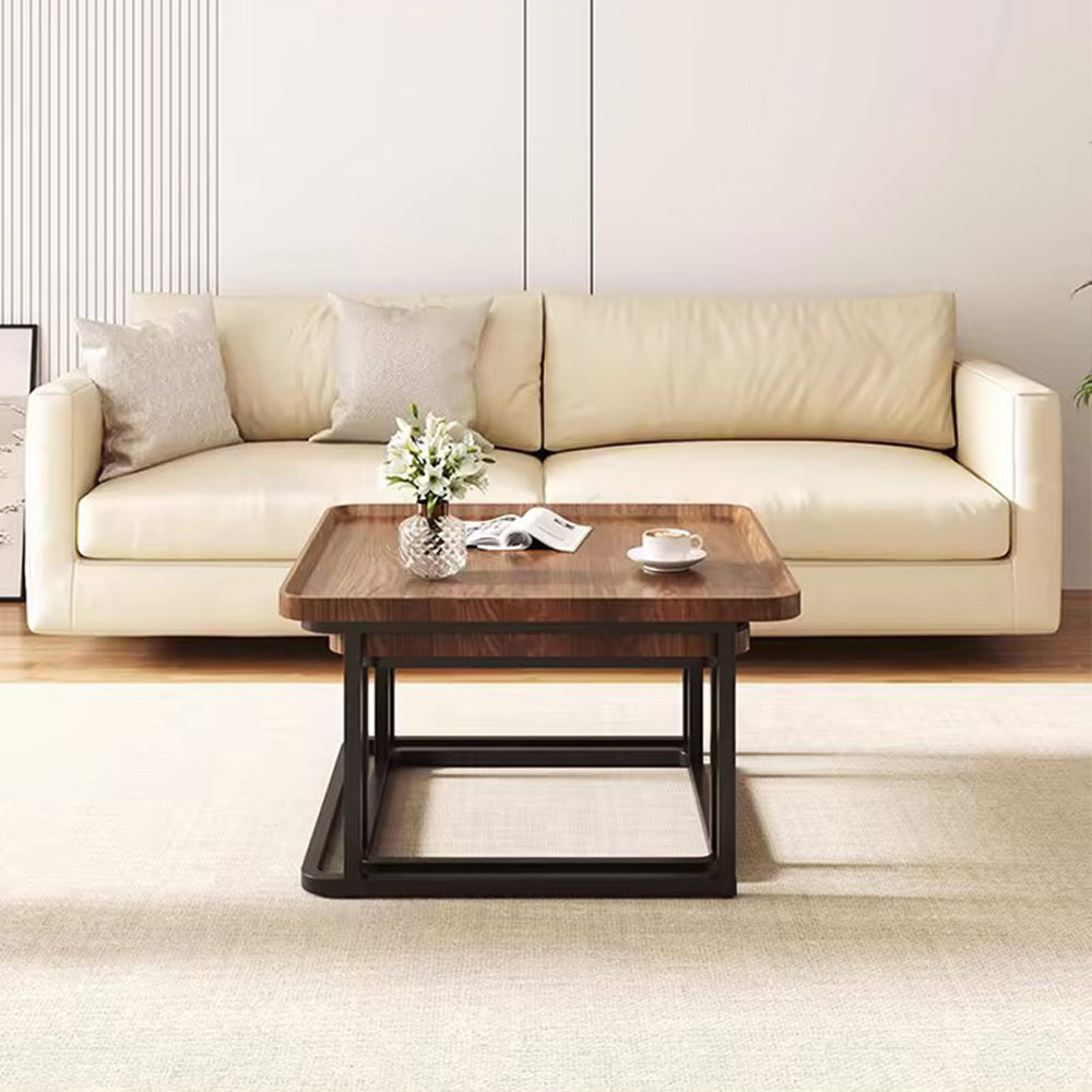 【AOTTO】簡約方形子母茶几組合-大+小(TA-302), , large