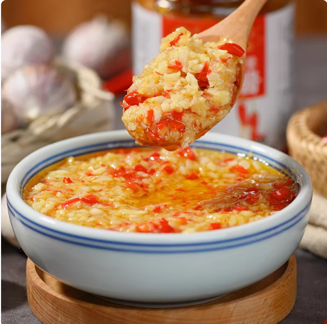 川娃子蒜蓉剁椒醬玻璃瓶裝240g, , large