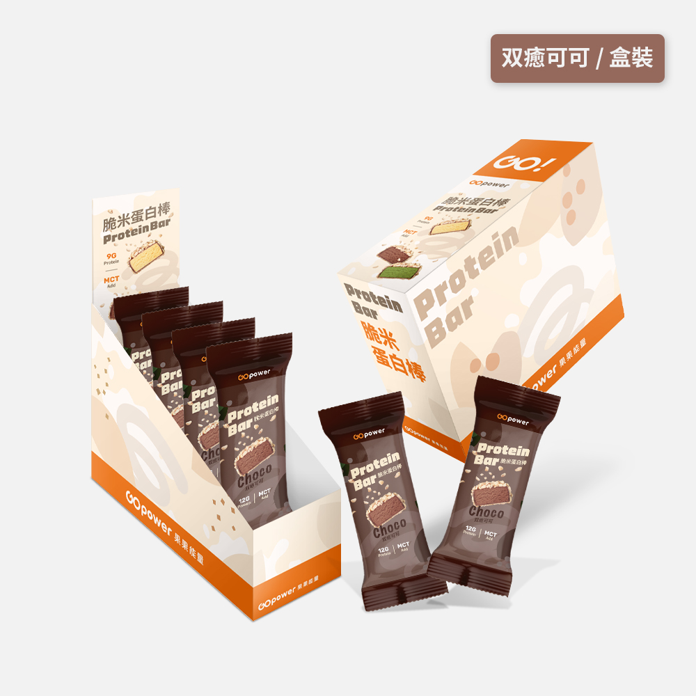 脆米蛋白棒盒裝6入(口味任選)｜果果能量, , large