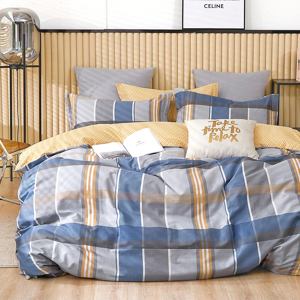 【FOCA】Sure enough, it's auspicious | 200-thread count combed cotton graphene dual-use quilt and bedspread set - double, , large