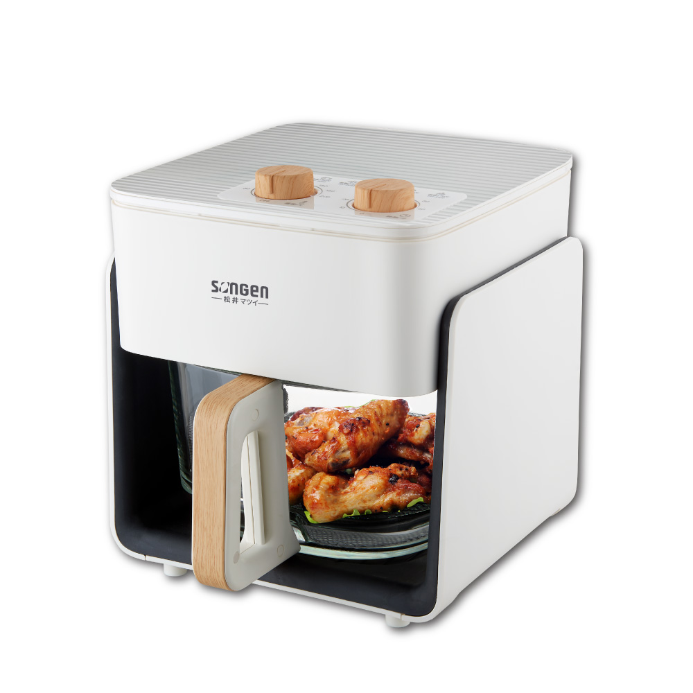 Glass Air Fryer(SG-425GAF-W), , large