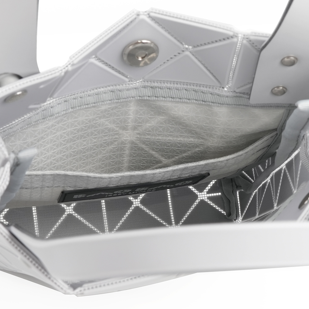 ISSEY MIYAKE BAO BAO Prism Plus 5X4 霧面迷你手提包(淺灰色), , large