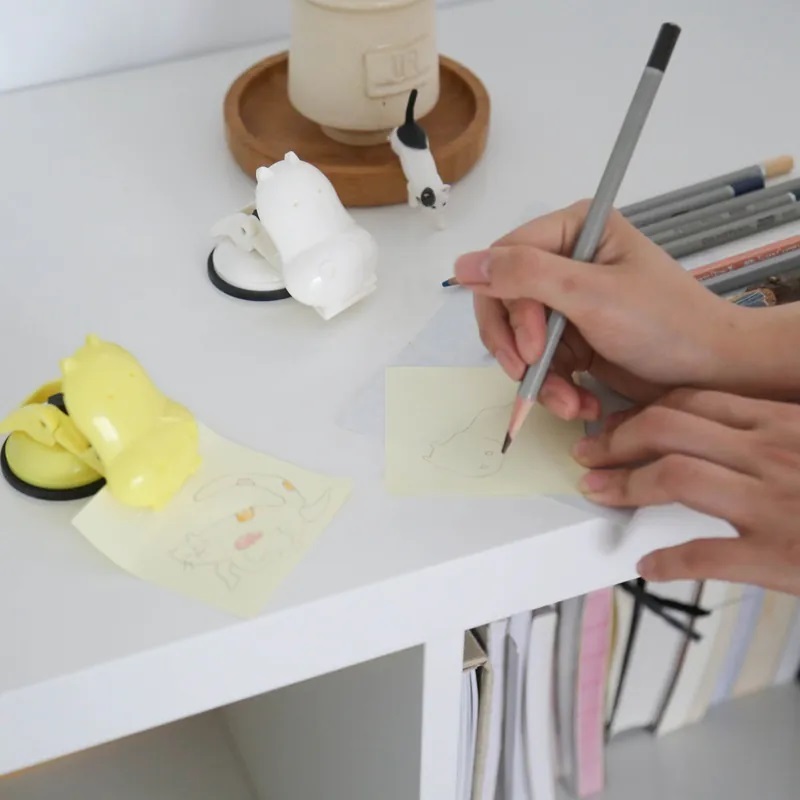 [FECA] A1 河馬吸盤夾-黃, , large