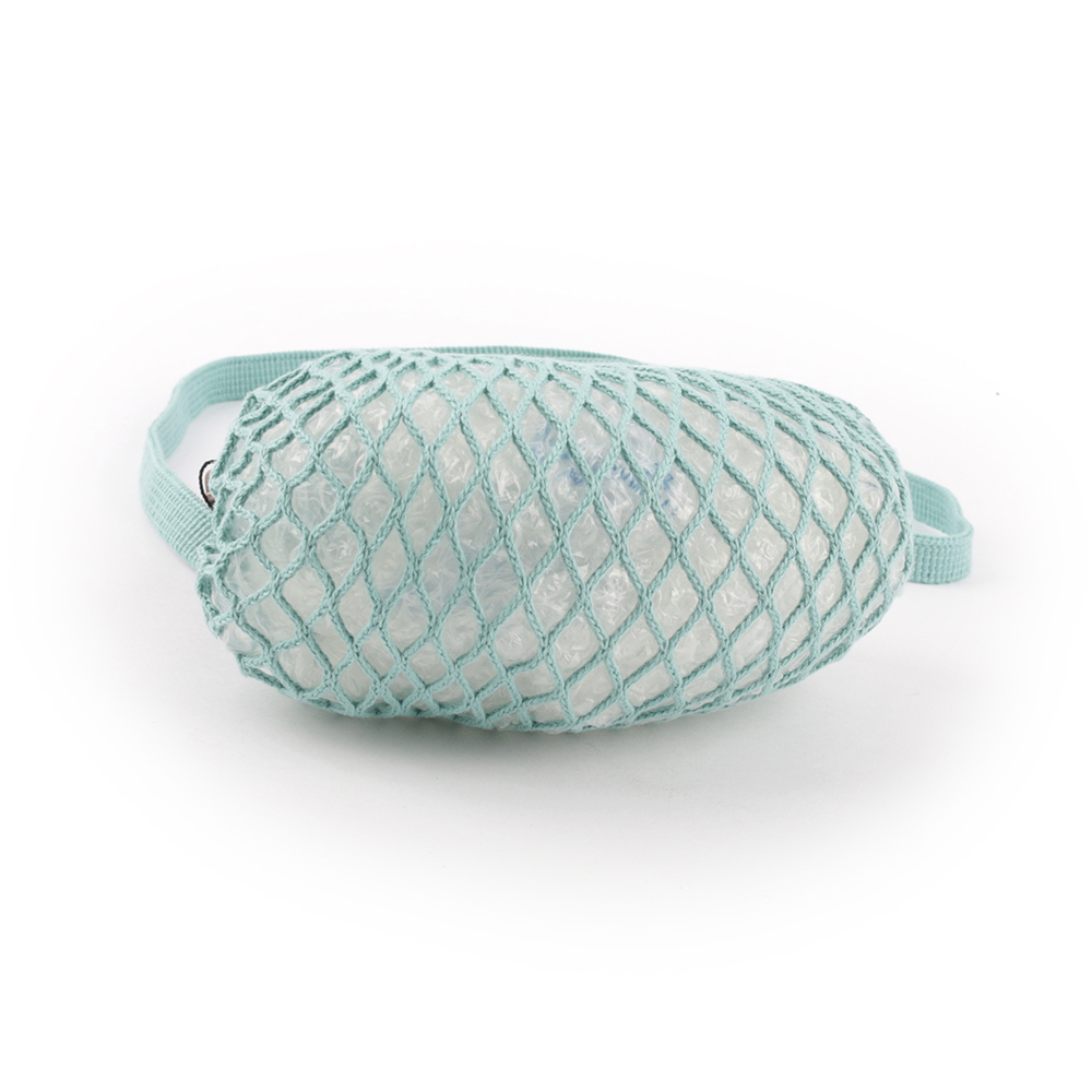 LONGCHAMP XS號 LE PLIAGE FILET 二用漁網包/潟湖藍, , large