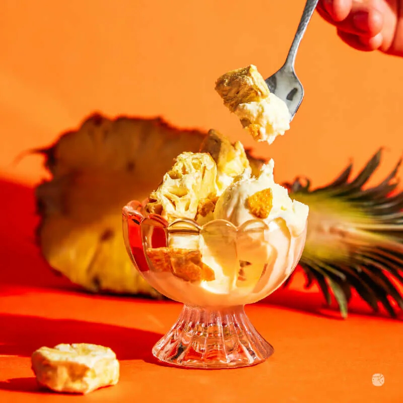 [或者蔬食]鳳梨果脆凍乾, , large