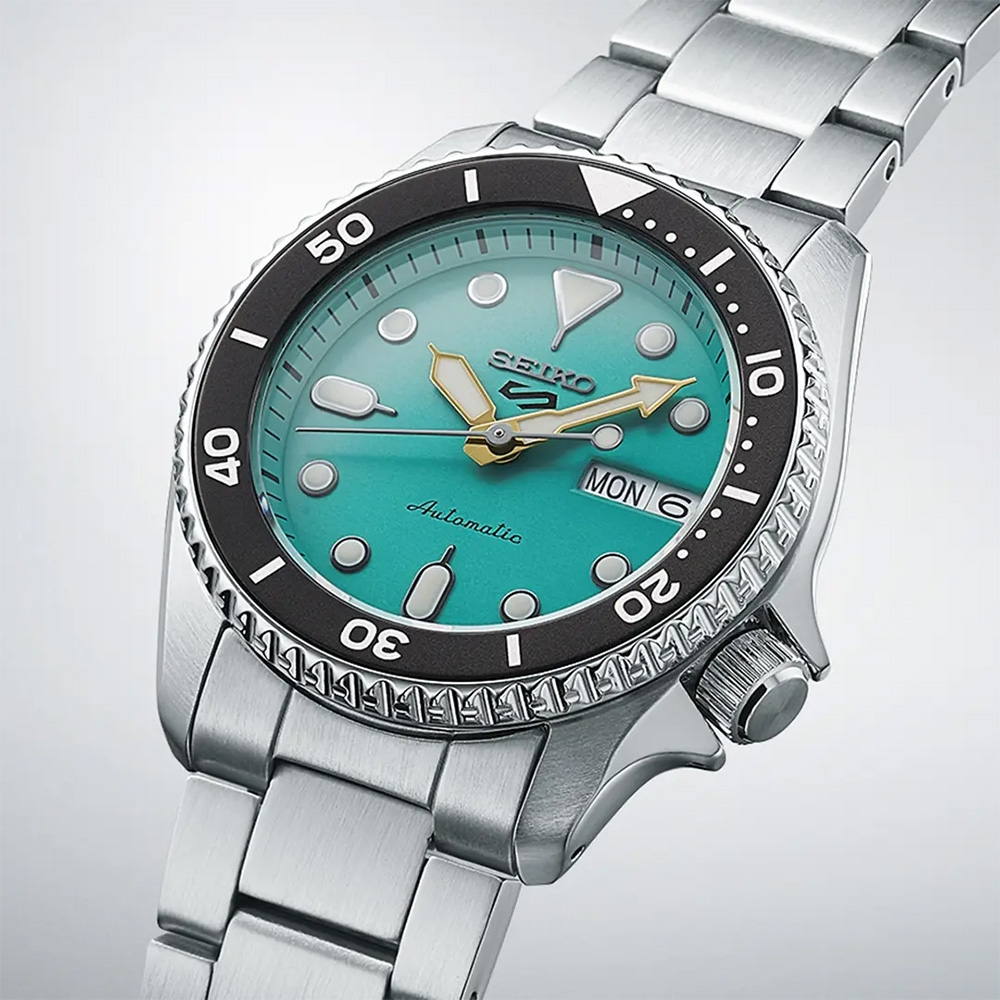SEIKO 精工 5 Sports 系列機械錶-38mm 4R36-14B0G(SRPK33K1), , large