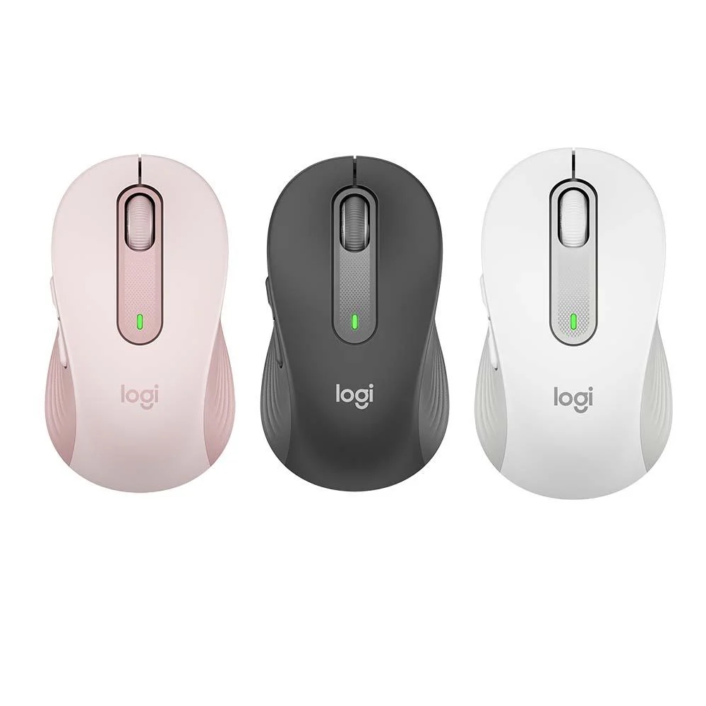 【 Logitech 羅技 】M650 珍珠白 多工 靜音 無線 滑鼠, , large