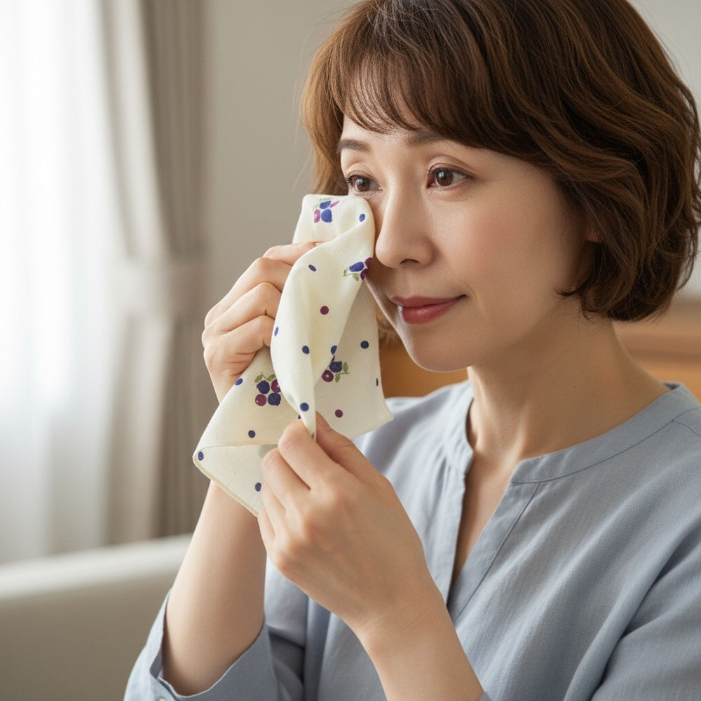 [瑪莎利亞]　日本製【濱文漾】純棉手帕/方巾－野莓時光（3入組）, , large
