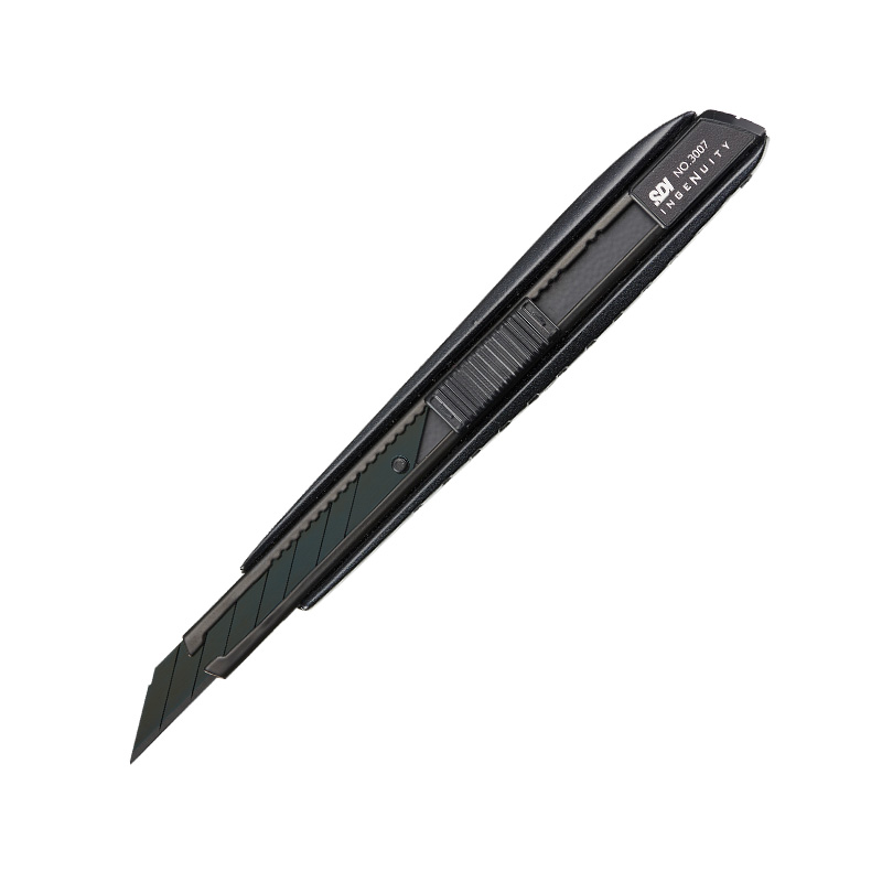 Aluminum extreme black utility knife, , large