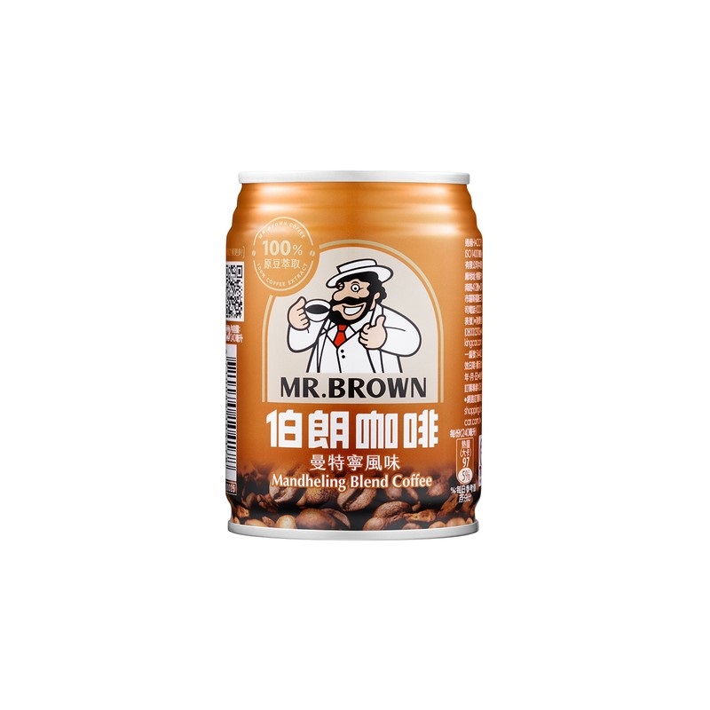 伯朗曼特寧咖啡Can240ml, , large