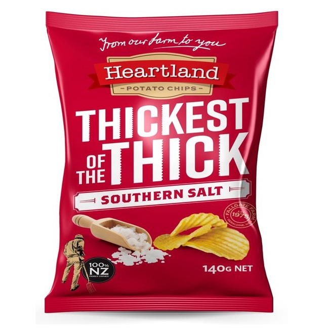 紐西蘭Heartland厚切洋芋片-經典鹽味, , large