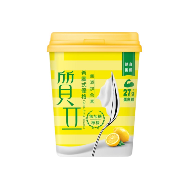 希臘式優格(檸檬無加糖), , large