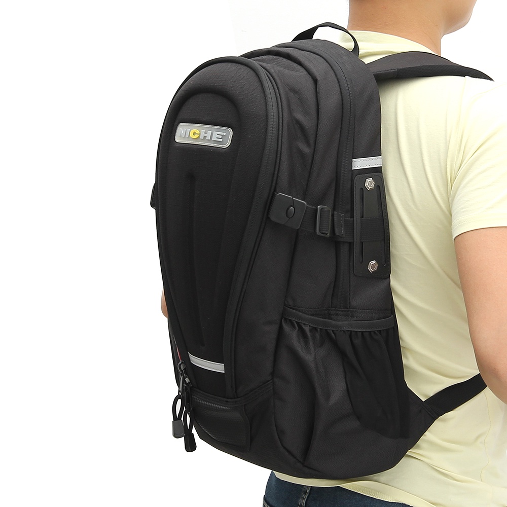 【Niche 樂奇】騎士硬殼筆電後背包 防盜背包 通勤背包 NMO-2224, , large