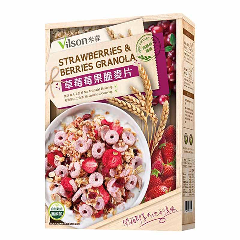 【米森 vilson】Strawberries & Berries Granola (350g), , large