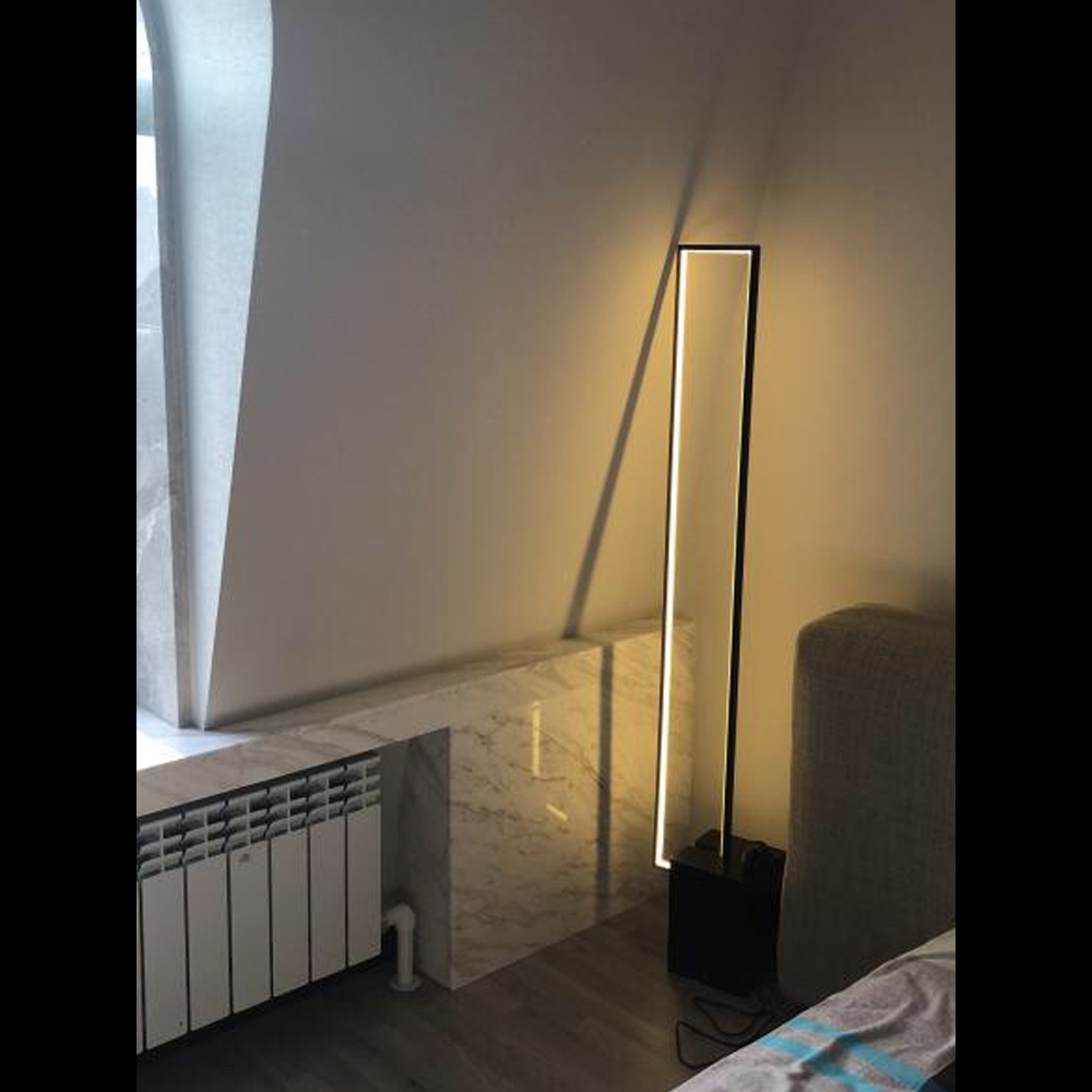 【H&R安室家】虛實方塊LED落地燈 ZA0190, , large