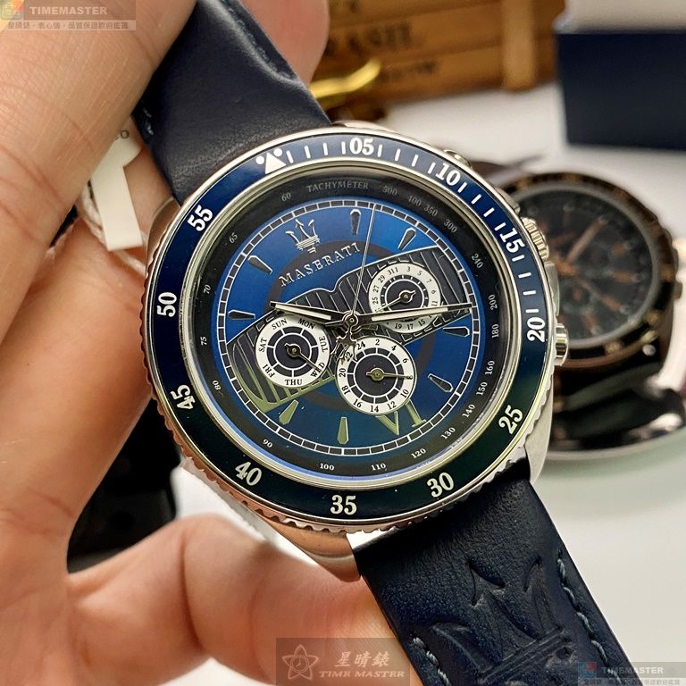 [TIMEMASTER] MASERATI watch, 46mm, R8851101002, , large