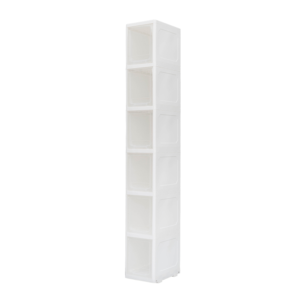 [Y HOUSE] Nordic simple gap cabinet-25cm gap suitable for plastic storage box drawer cabinet-six layers, , large