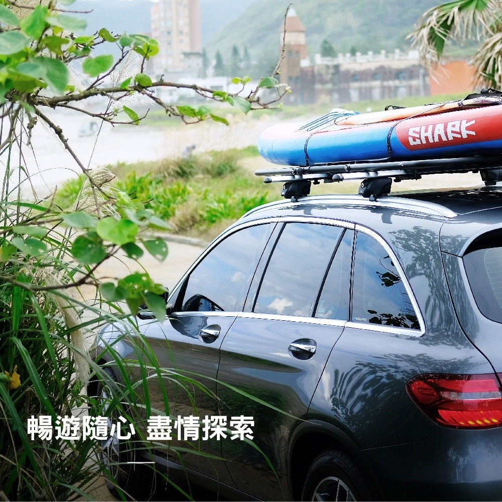 【3D OUTDOOR】可收折多功能車頂行李盤/1Y1-0-543/ L/沙色, , large