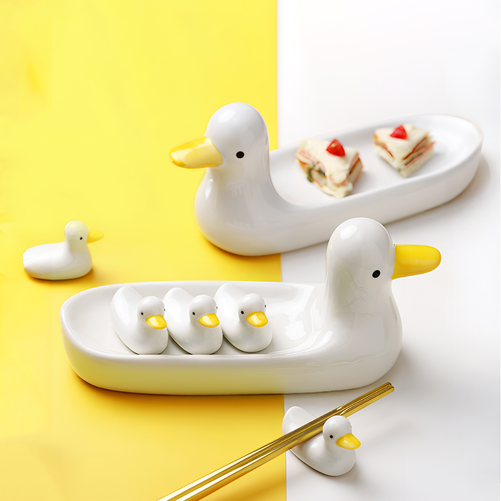 duck-ceramic-chopstick-rest-set, , large
