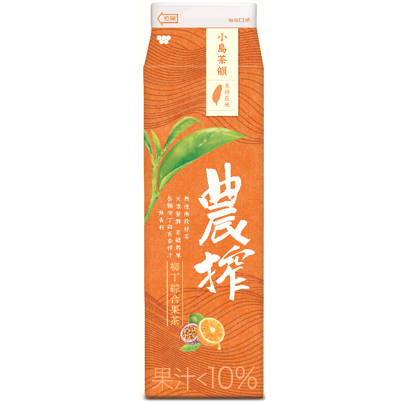 農搾柳丁綜合果茶900ml, , large